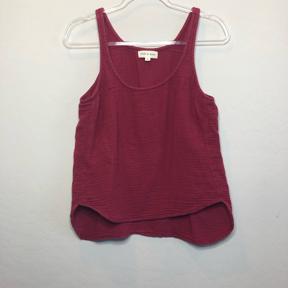 Cloth & Stone High-low Tank Top E1